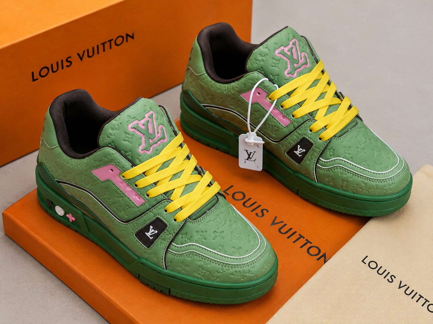 Luxury Monogram Trainers