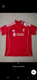 Liverpool 2025/26 Home Football Shirt