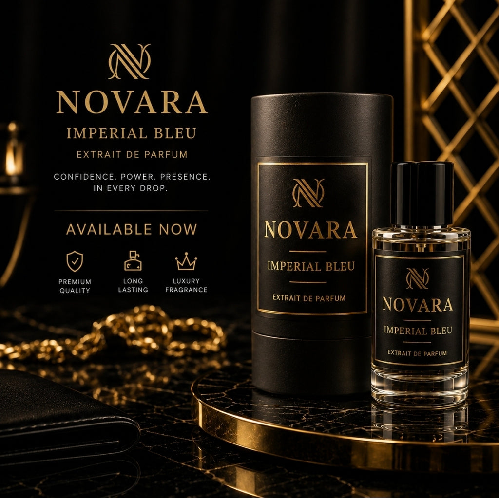 Novaro Fragrance Collection | Rouge Privé & Imperial Bleu | 50ml