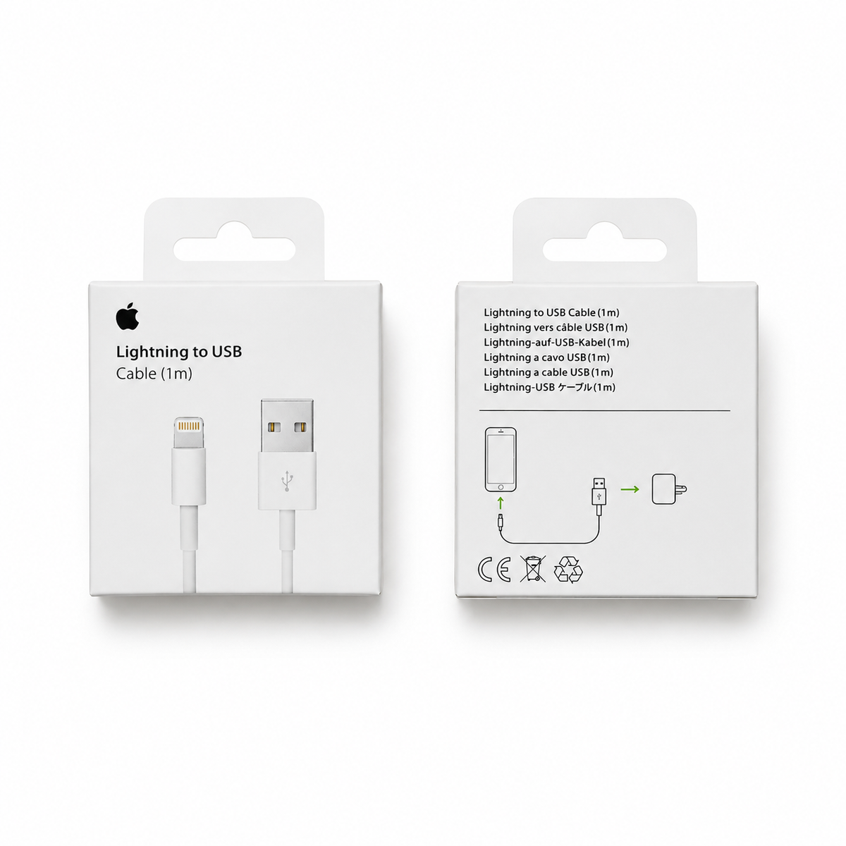 Lightning to USB Charging Cable – 1M iPhone Charger Lead